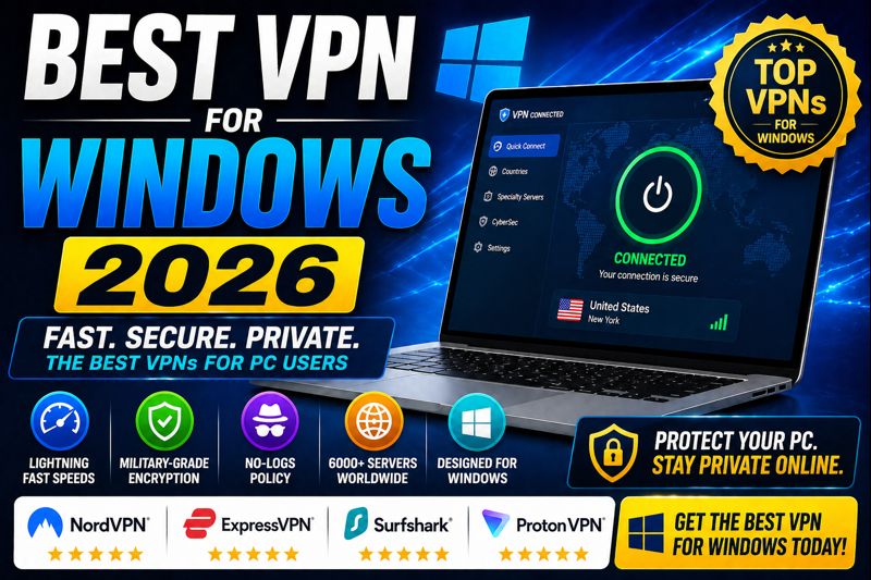 Best VPN for Windows 2026