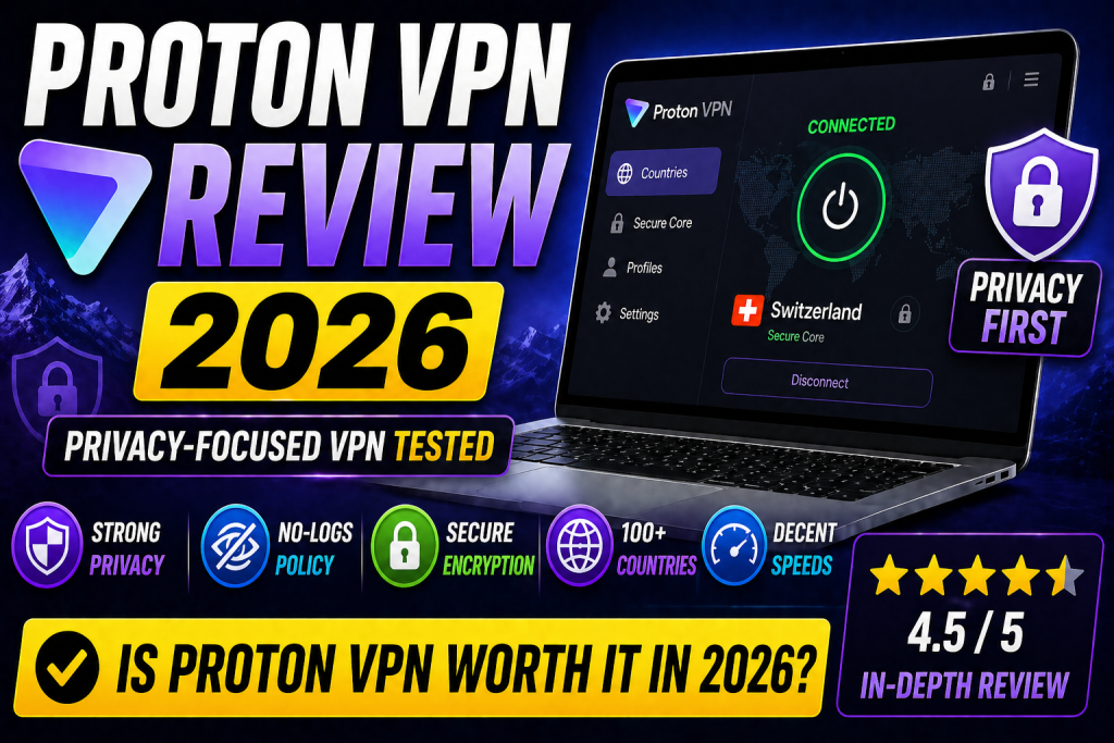 Proton VPN Review 2026
