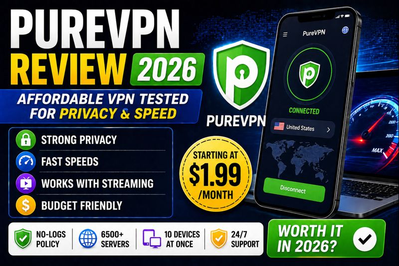 PureVPN Review 2026