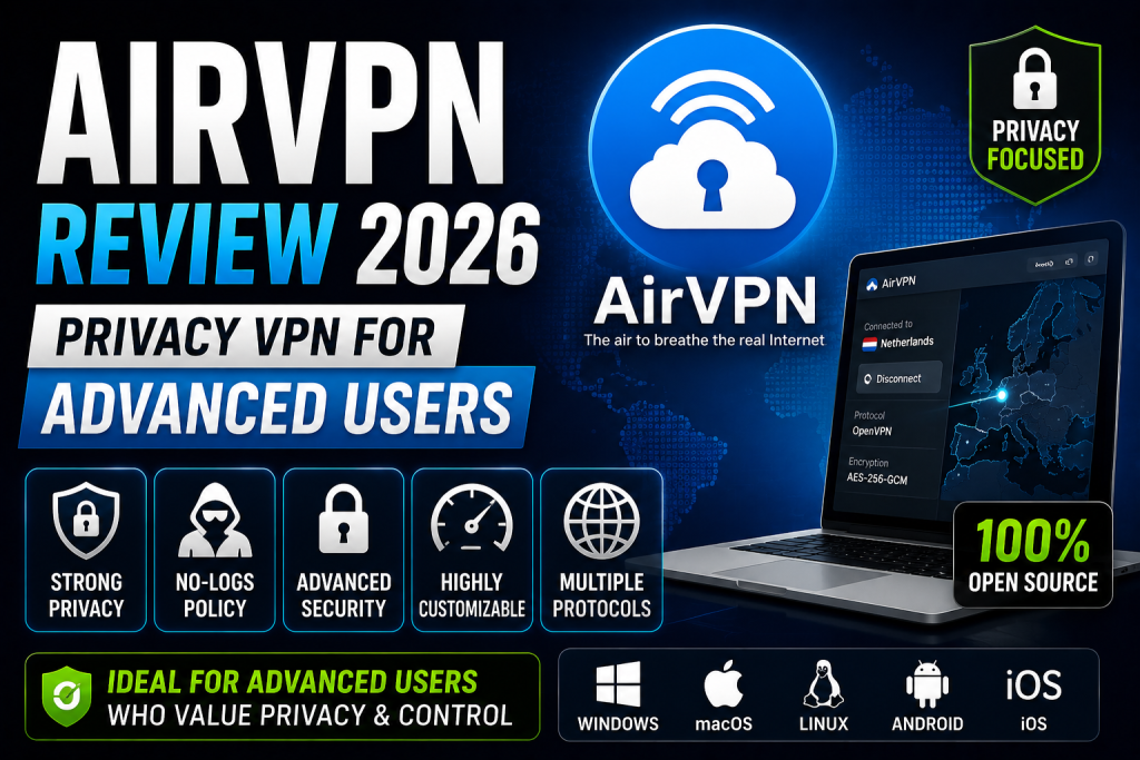 AirVPN Review 2026
