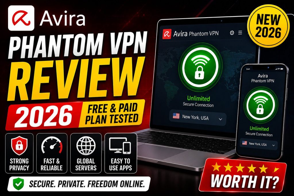 Avira Phantom VPN Review 2026