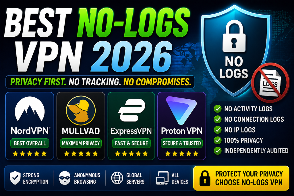 Best No-Logs VPN 2026