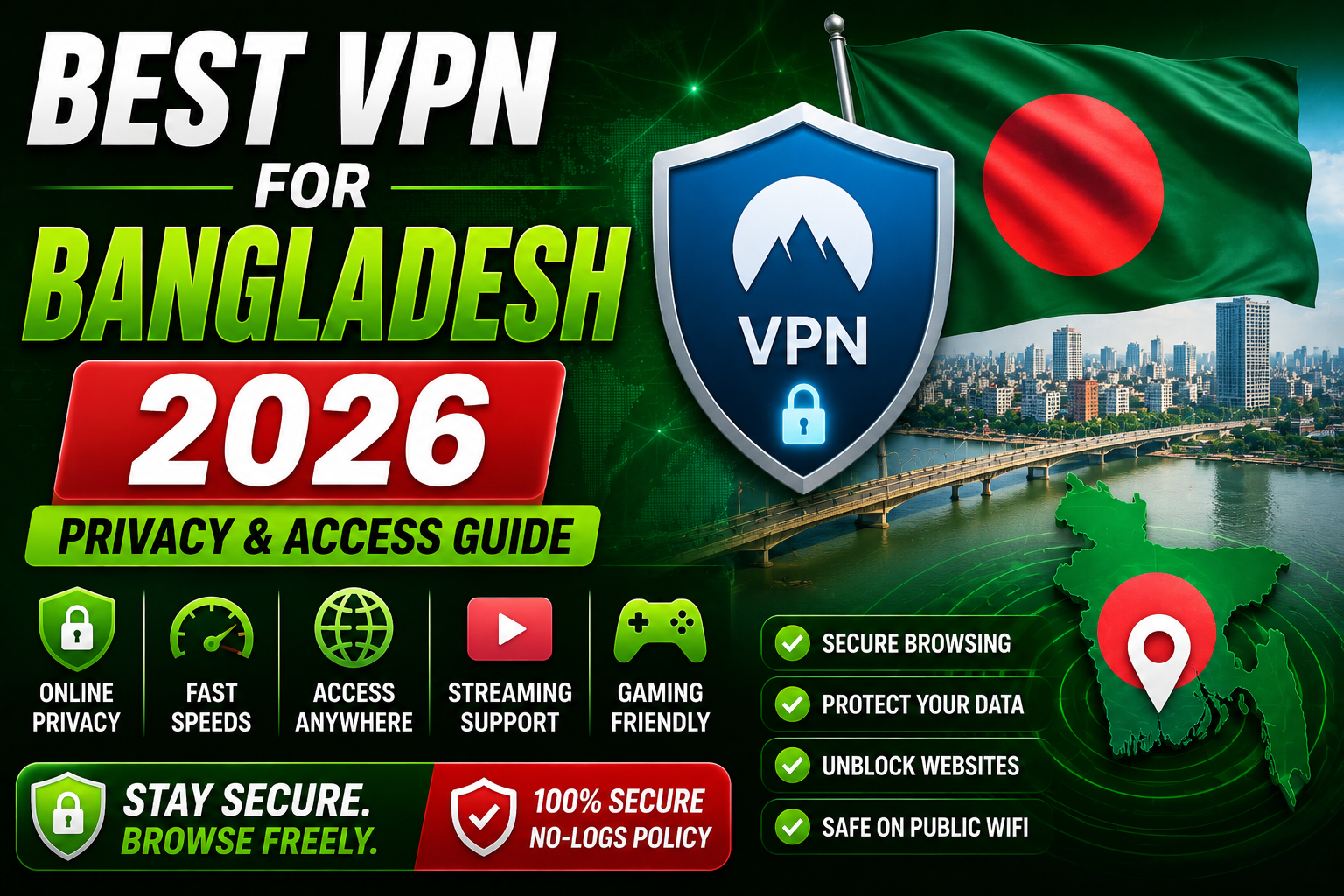 Best VPN for Bangladesh 2026