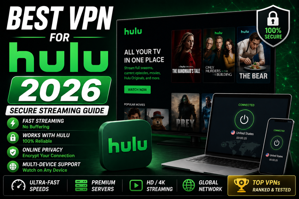 Best VPN for Hulu 2026