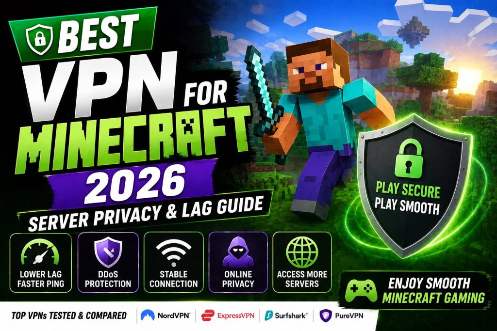 Best VPN for Minecraft 2026