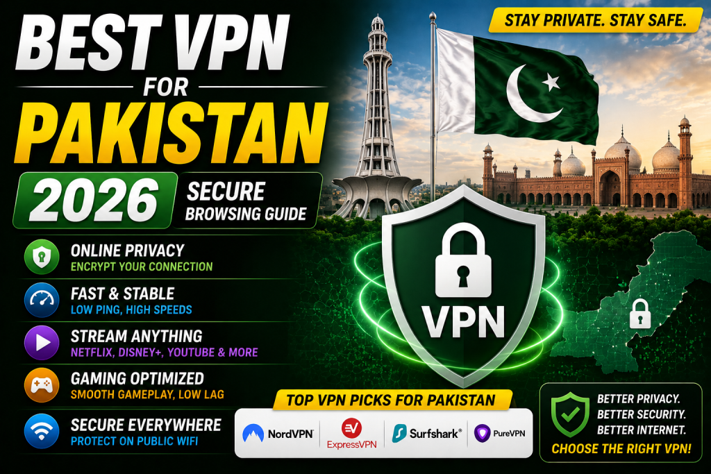Best VPN for Pakistan 2026