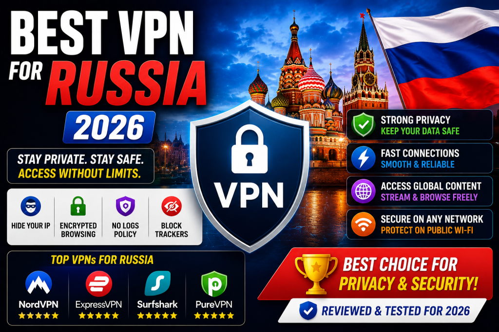 Best VPN for Russia 2026
