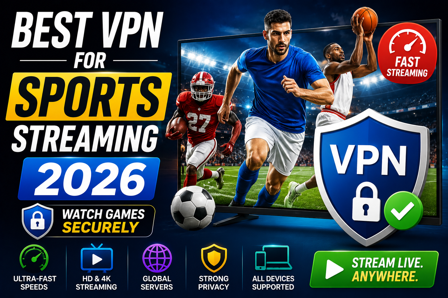 Best VPN for Sports Streaming