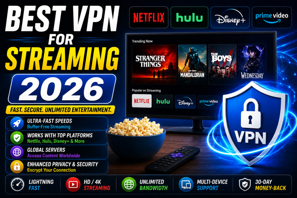 Best VPN for Streaming 2026