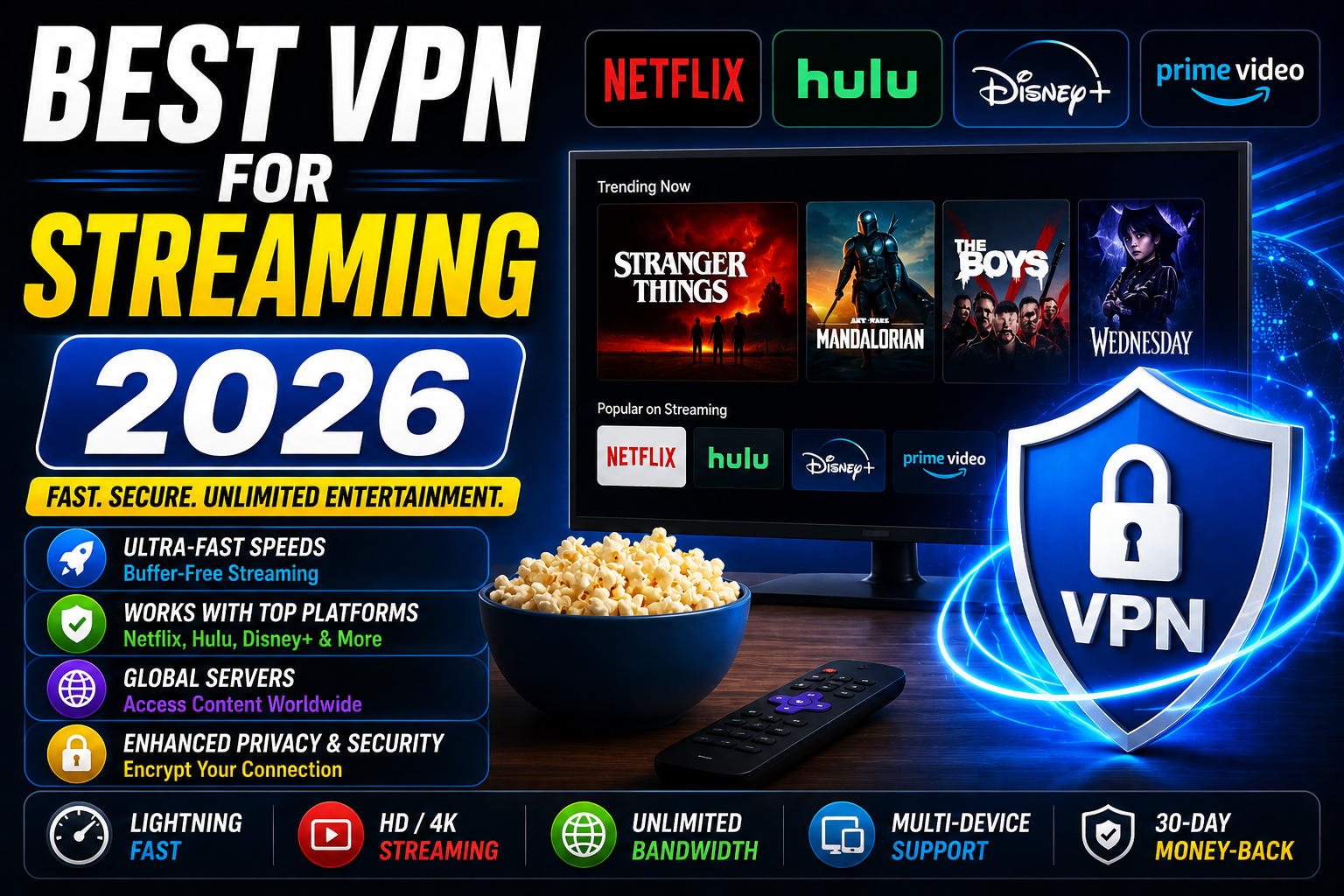 Best VPN for Streaming 2026
