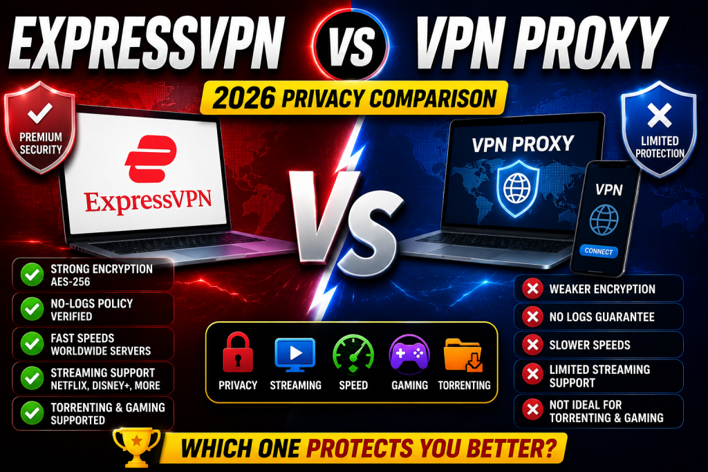 ExpressVPN vs VPN Proxy 2026