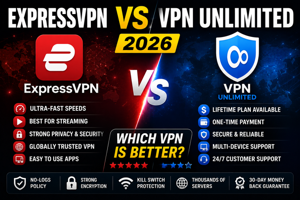ExpressVPN vs VPN Unlimited 2026