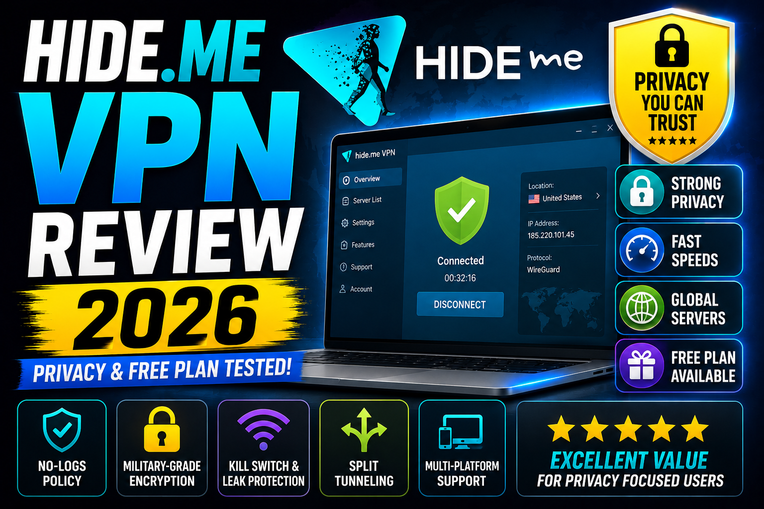 Hide.me VPN Review 2026