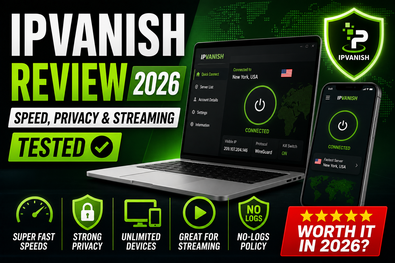 IPVanish Review 2026