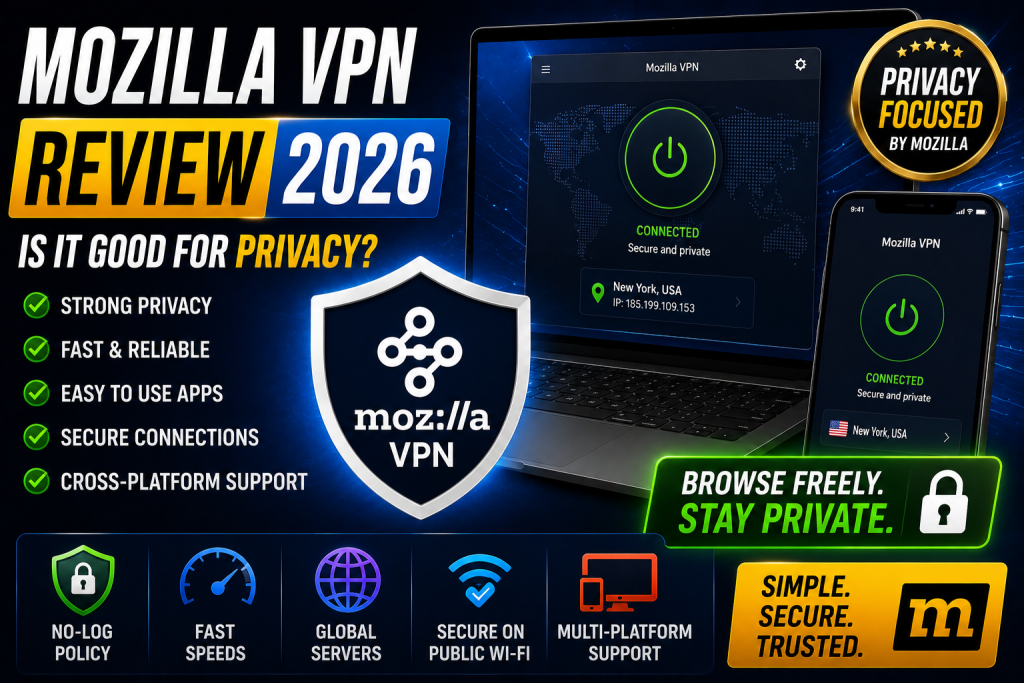 Mozilla VPN Review 2026