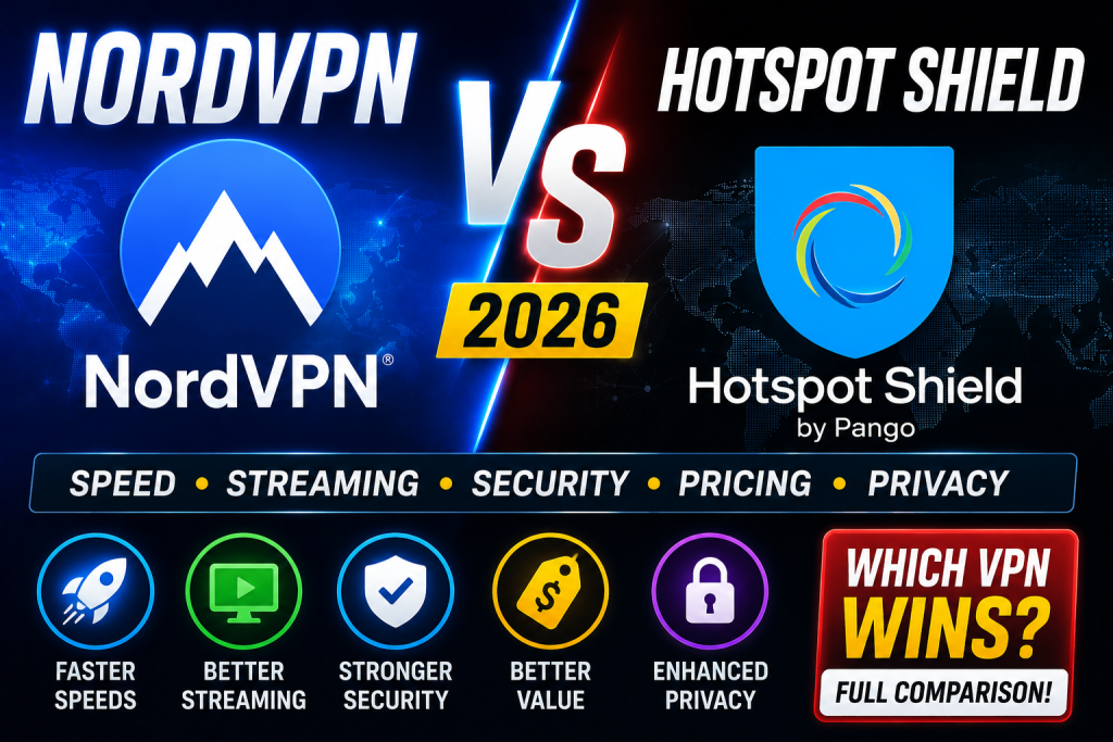 NordVPN vs Hotspot Shield