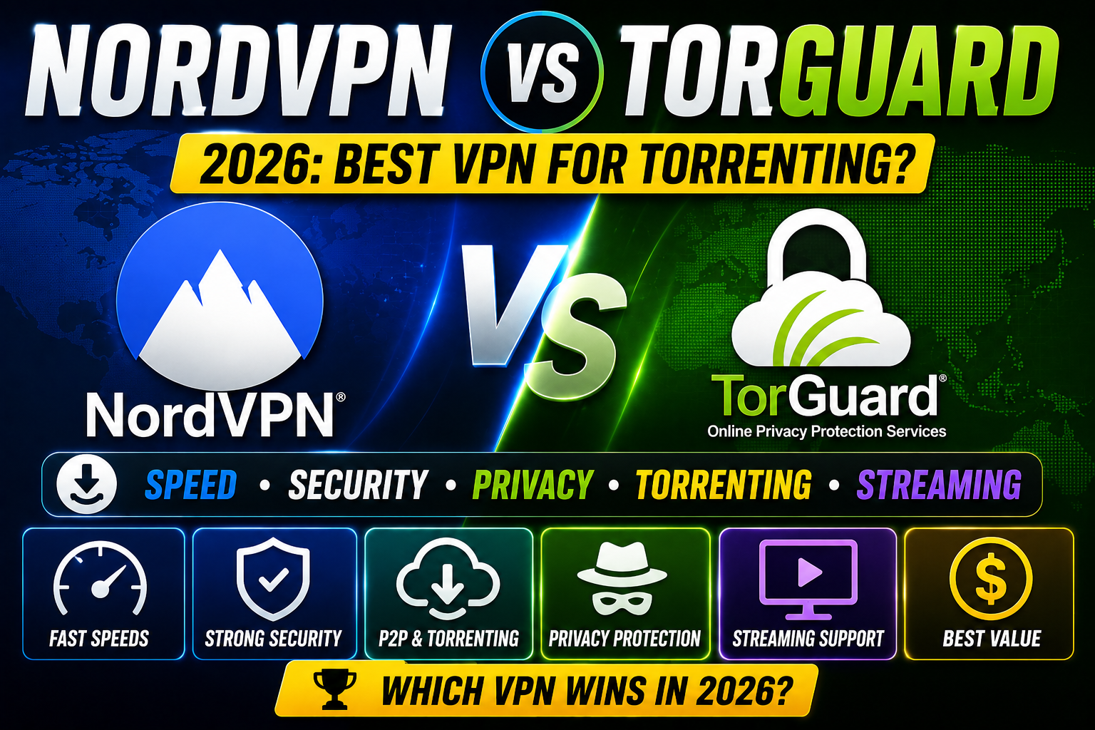NordVPN vs TorGuard 2026
