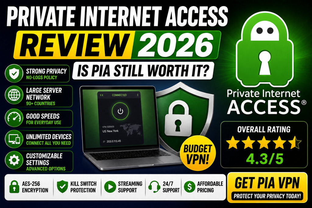Private Internet Access Review 2026