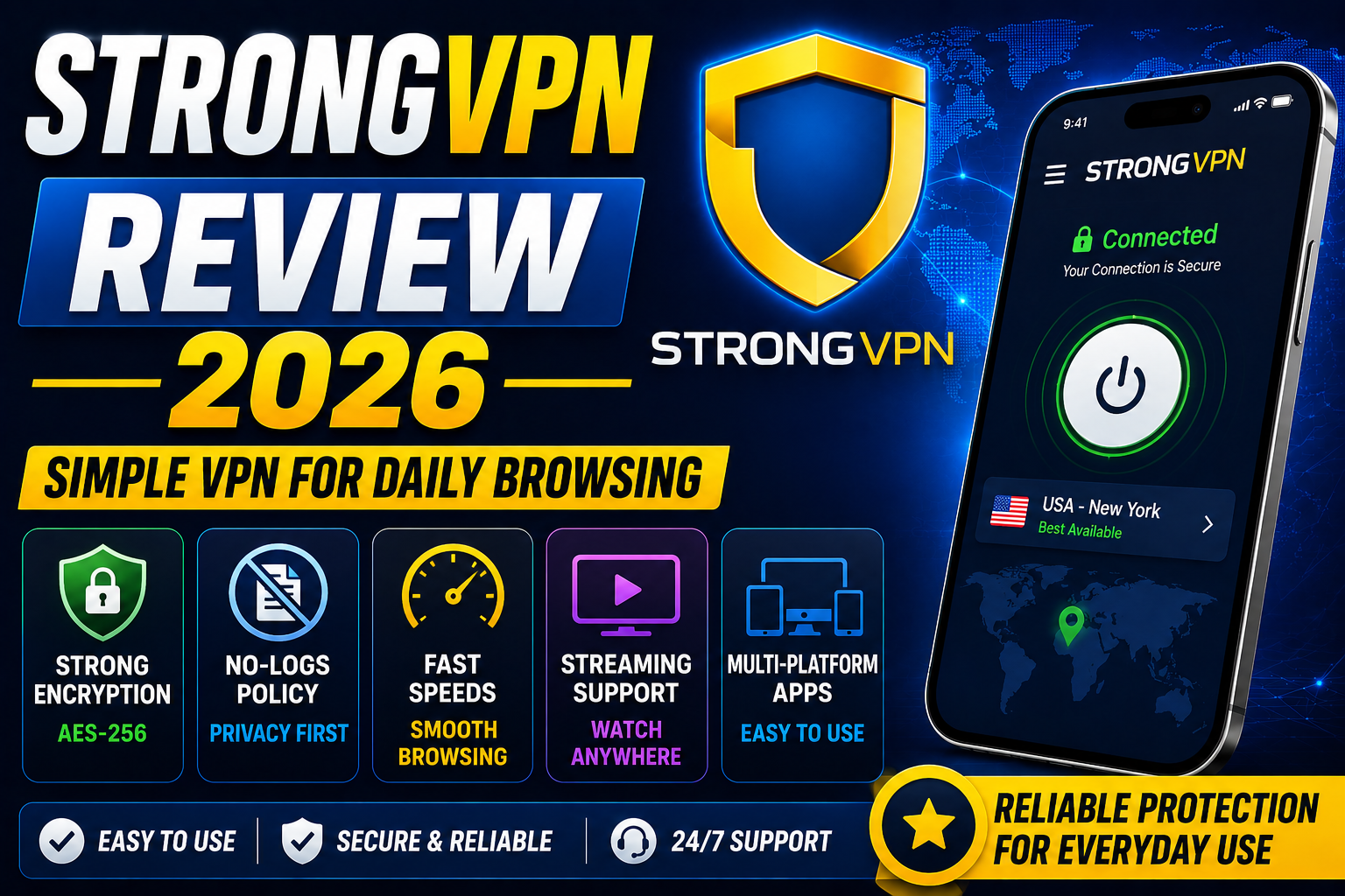 StrongVPN Review 2026