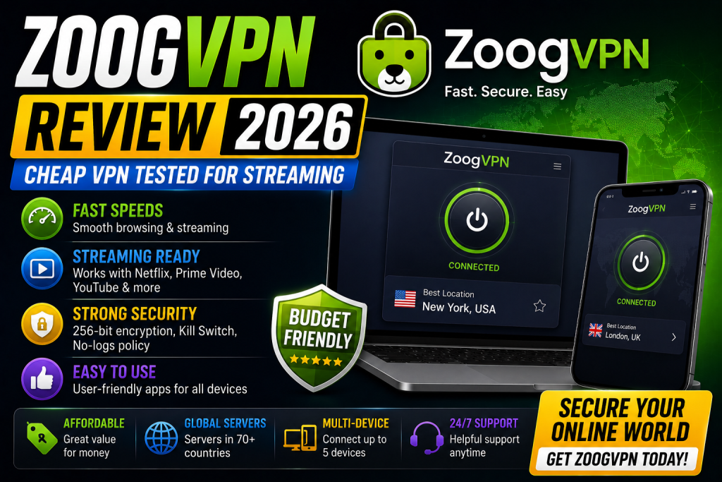 ZoogVPN Review 2026