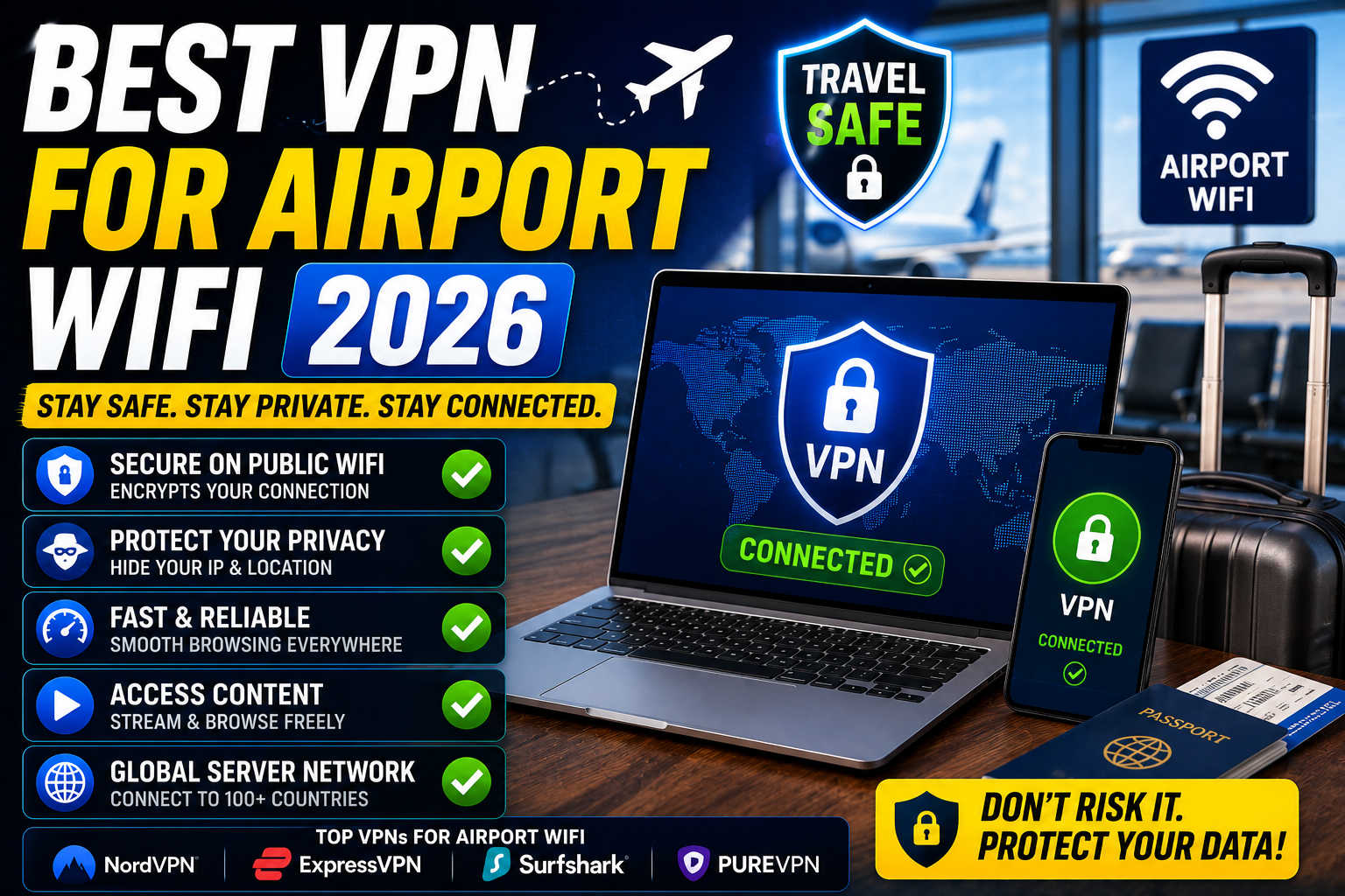Best VPN for Airport WiFi 2026
