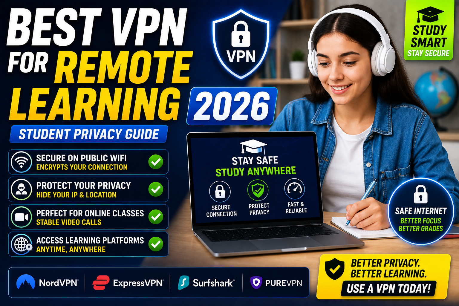 Best VPN for Remote Learning 2026